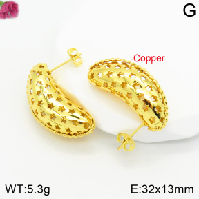 Fashion Copper Earrings  F2E200335vbnb-J111