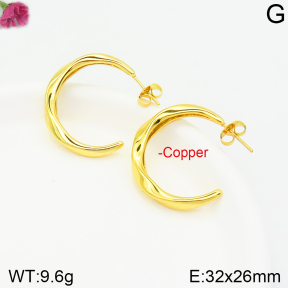 Fashion Copper Earrings  F2E200358bbmo-J131