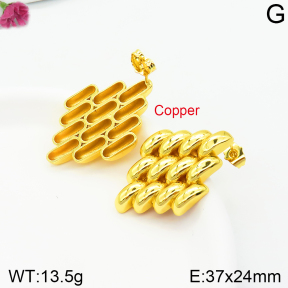 Fashion Copper Earrings  F2E200421abol-J131
