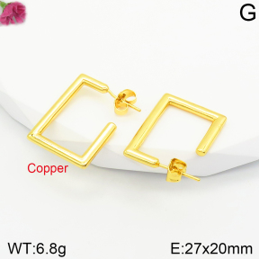 Fashion Copper Earrings  F2E200428bbmo-J131