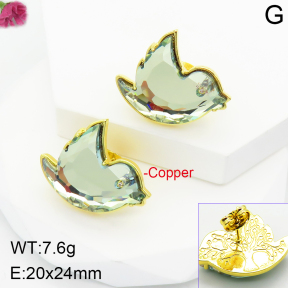 Fashion Copper Earrings  F2E401053vhov-J111