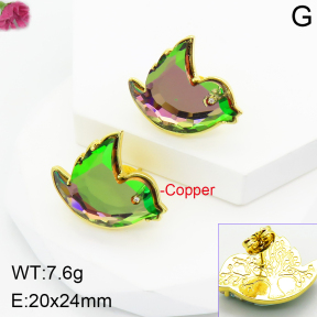 Fashion Copper Earrings  F2E401055vhov-J111