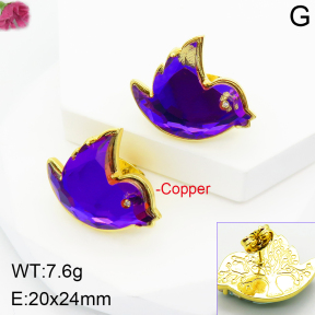Fashion Copper Earrings  F2E401058vhov-J111