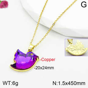 Fashion Copper Necklace  F2N400742vhha-J111