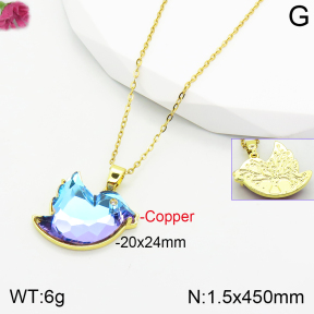 Fashion Copper Necklace  F2N400745vhha-J111