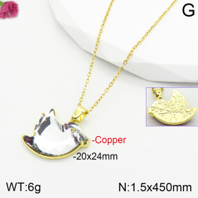 Fashion Copper Necklace  F2N400746vhha-J111