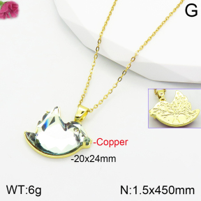Fashion Copper Necklace  F2N400747vhha-J111