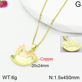 Fashion Copper Necklace  F2N400748vhha-J111