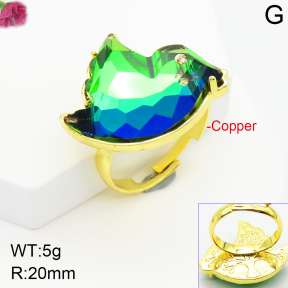 Fashion Copper Ring  F2R400792vhha-J111