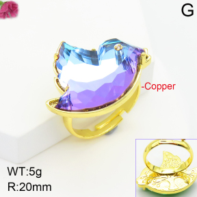 Fashion Copper Ring  F2R400793vhha-J111