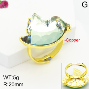 Fashion Copper Ring  F2R400794vhha-J111
