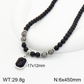 Stainless Steel Necklace  2N4002283bhbl-741