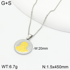 Stainless Steel Necklace  2N2003453bbml-742