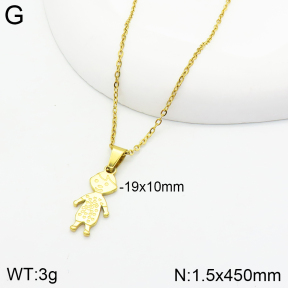 Stainless Steel Necklace  2N2003459aakl-742