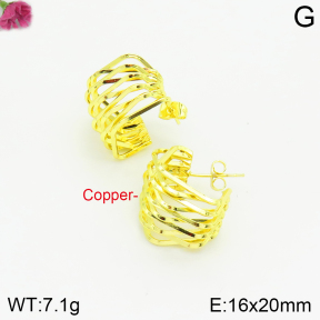 Fashion Copper Earrings  F2E200466bbov-J142