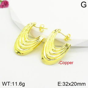 Fashion Copper Earrings  F2E200474bbov-J142