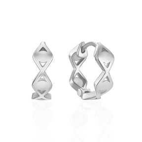 925 Silver Earrings  WT:1.28g  9*4mm  JE5327biho-Y30  60238741217