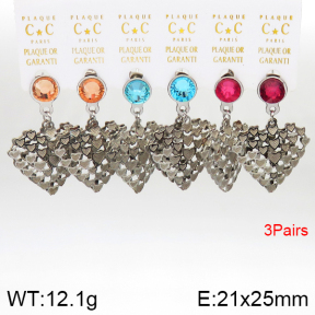 Stainless Steel Earrings  5E4002585vhov-658