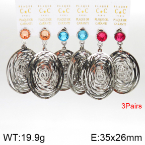 Stainless Steel Earrings  5E4002587aivb-658