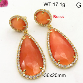 Fashion Copper Earrings  F6E41805vila-J66