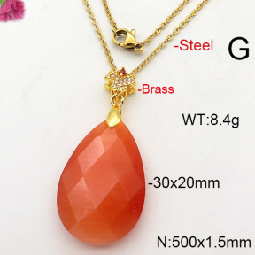 Fashion Copper Necklace  F6N41900abol-J66