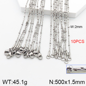 Stainless Steel Necklace  5N2000956bjja-452