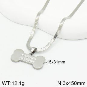 Stainless Steel Necklace  2N4002299ablb-704
