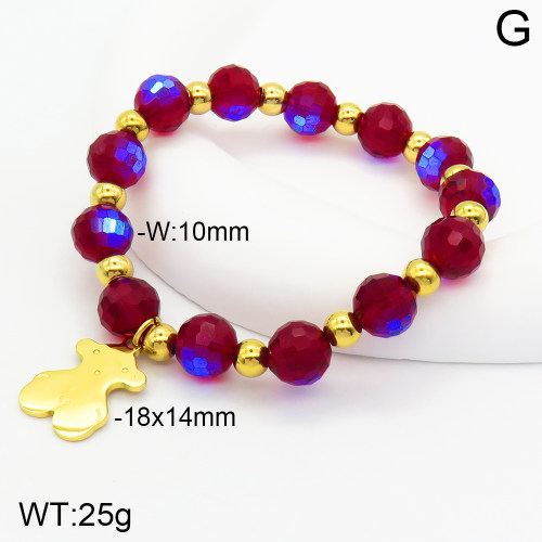 SS Bear Bracelets  TB2000451vbpb-685