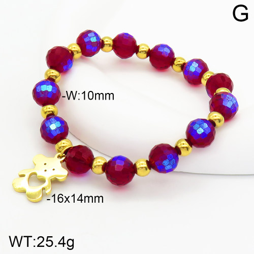 SS Bear Bracelets  TB2000468vbpb-685