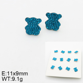 SS Bear Earrings  TE5000271ajvb-317