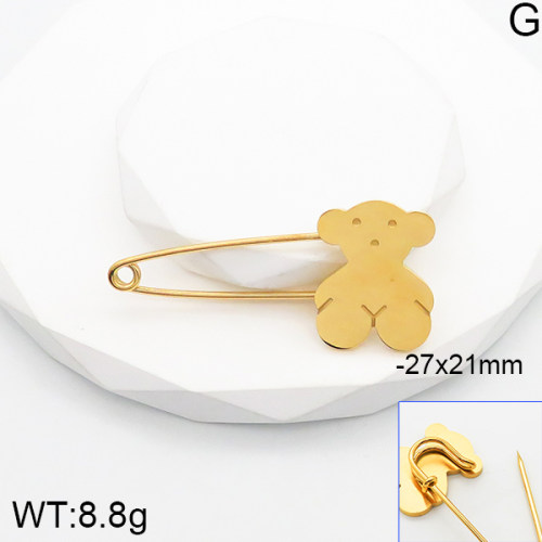 SS Bear Brooch  TX5000001bbov-317