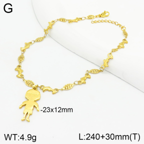 Stainless Steel Anklets  2A9001028vbll-704