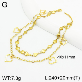 Stainless Steel Anklets  2A9001029vbmb-704
