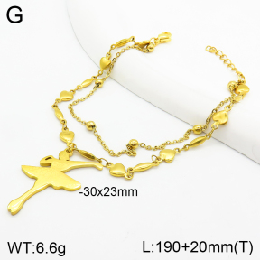 Stainless Steel Bracelet  2B2002412bblo-704