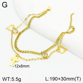 Stainless Steel Bracelet  2B4002857ablb-704