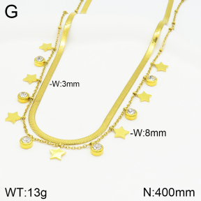 Stainless Steel Necklace  2N4002303vhkl-704