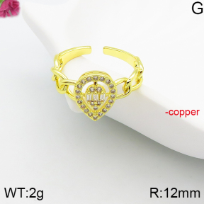 Fashion Copper Ring  F5R400394vbll-J22