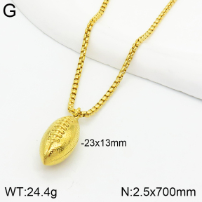 Stainless Steel Necklace  2N2003490ahjb-312