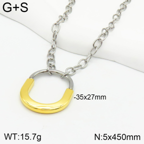 Stainless Steel Necklace  2N2003497bhbl-434