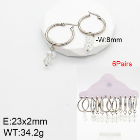 Stainless Steel Earrings  5E4002658ahlv-212