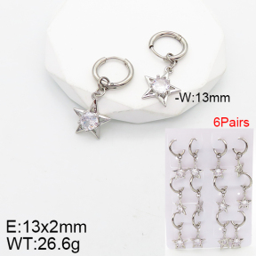Stainless Steel Earrings  5E4002682ajma-256