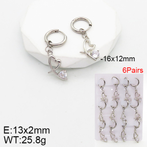 Stainless Steel Earrings  5E4002687ajma-256