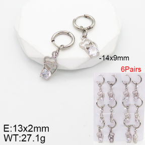 Stainless Steel Earrings  5E4002688ajma-256