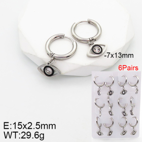 Stainless Steel Earrings  5E4002691bjja-256