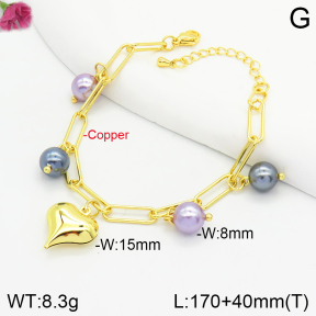 Fashion Copper Bracelet  F2B300521bbov-J123