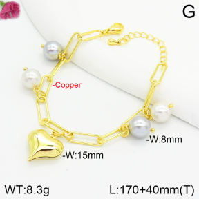 Fashion Copper Bracelet  F2B300522bbov-J123