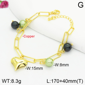 Fashion Copper Bracelet  F2B300523bbov-J123