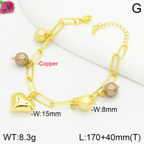 Fashion Copper Bracelet  F2B300526bbov-J123