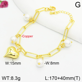 Fashion Copper Bracelet  F2B300528bbov-J123