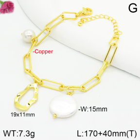 Fashion Copper Bracelet  F2B300532bbov-J123